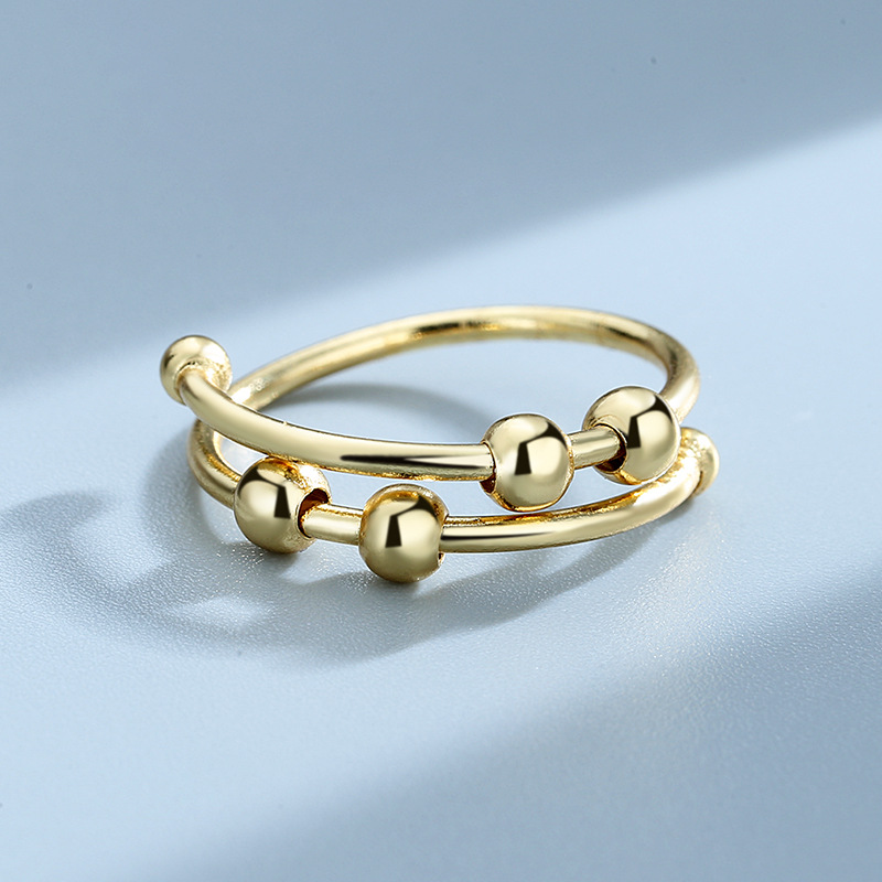 Bead Fidget Ring Anti Stress Accessory