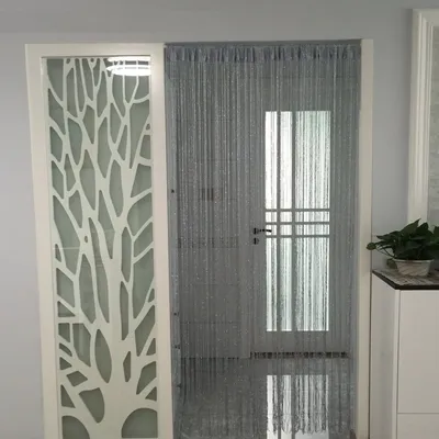 Beaded Door Curtains Shiny Tassel Drape Beaded Door Curtains Shiny Tassel Drape
