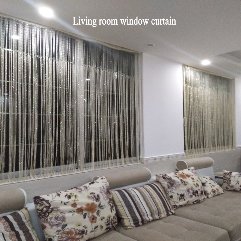 Beaded Door Curtains Shiny Tassel Drape Beaded Door Curtains Shiny Tassel Drape