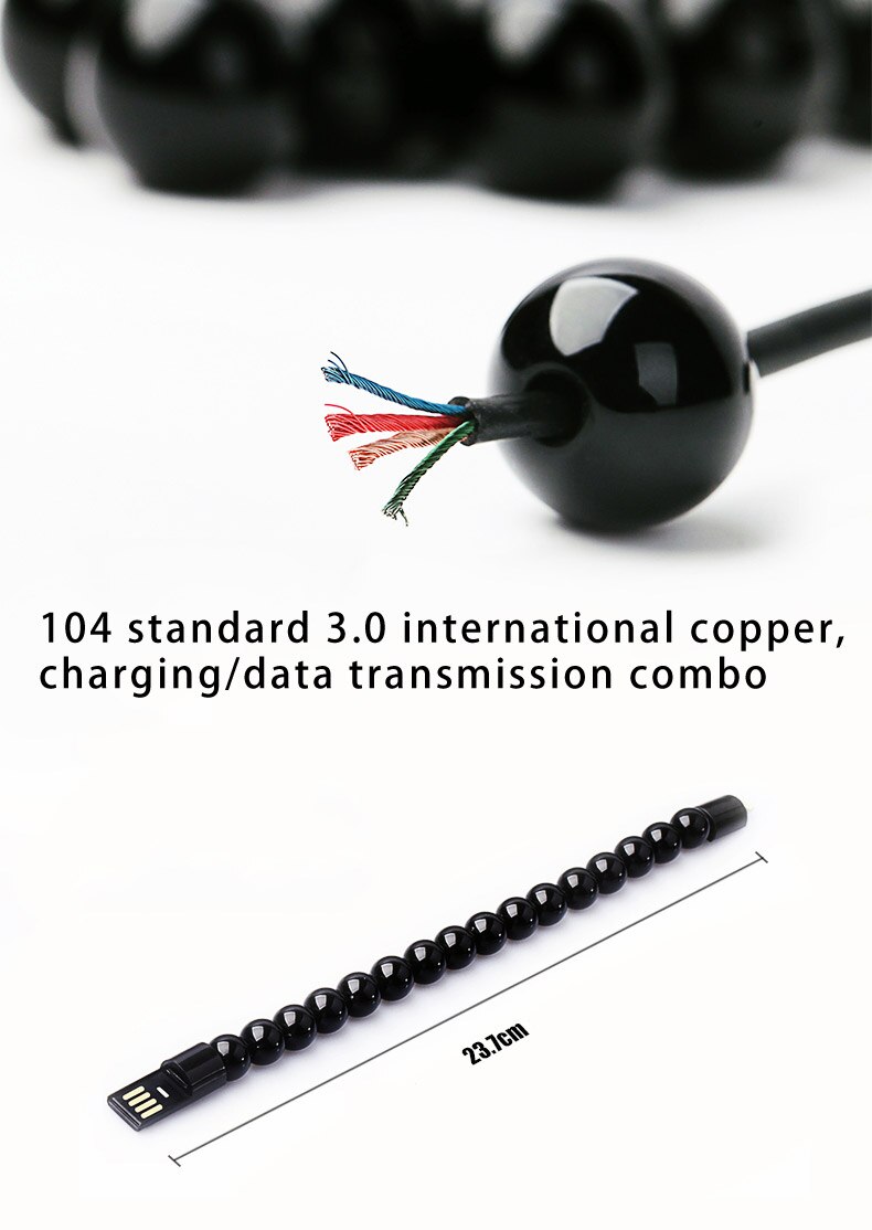 Beaded Phone Charger Bracelet