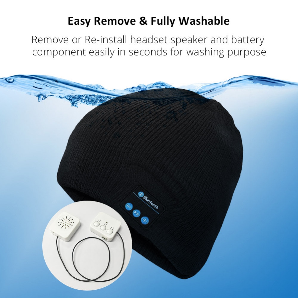 Beanie with Headphones Stylish Hat Beanie with Headphones Stylish Hat