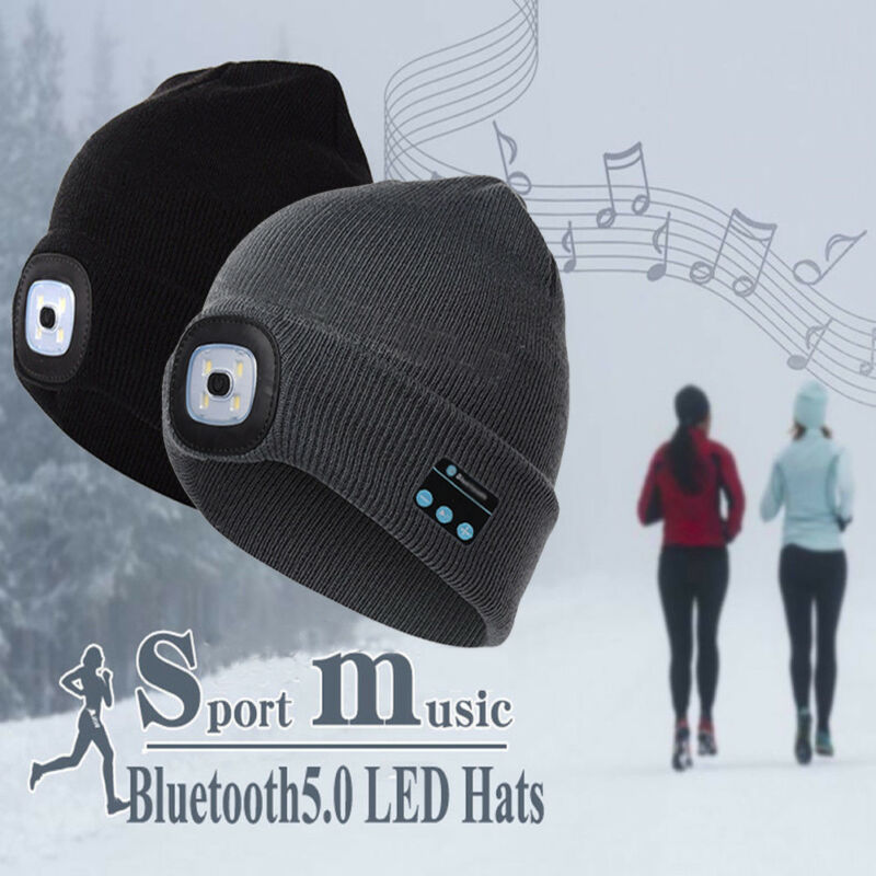 Beanie with Light and Music Player Beanie with Light and Music Player