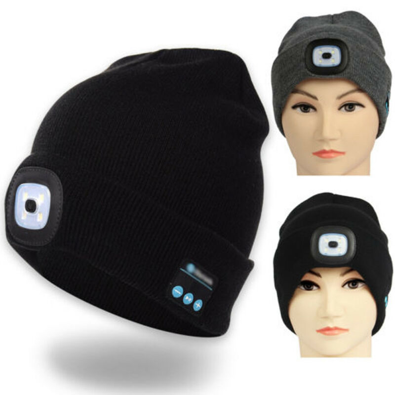 Beanie with Light and Music Player Beanie with Light and Music Player