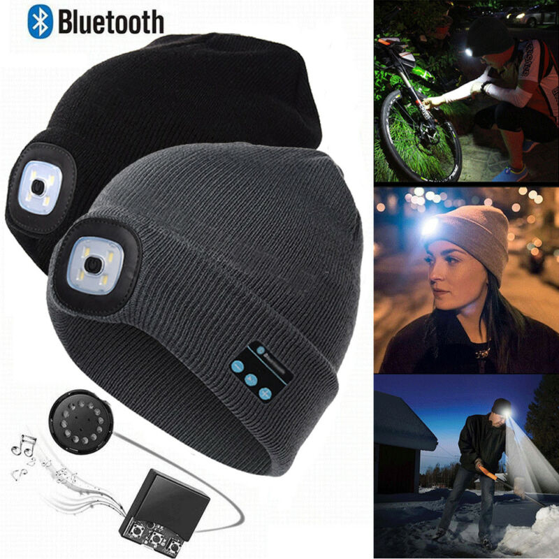 Beanie with Light and Music Player Beanie with Light and Music Player