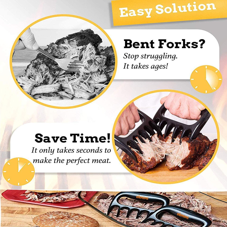 Bear Claw Meat Shredder (2 pcs) Bear Claw Meat Shredder (2 pcs)
