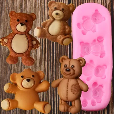 Bear Silicone Mold Baking Tool