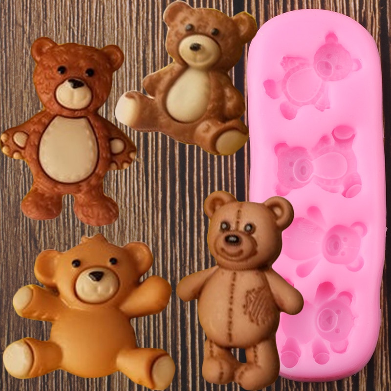 Bear Silicone Mold Baking Tool Bear Silicone Mold Baking Tool