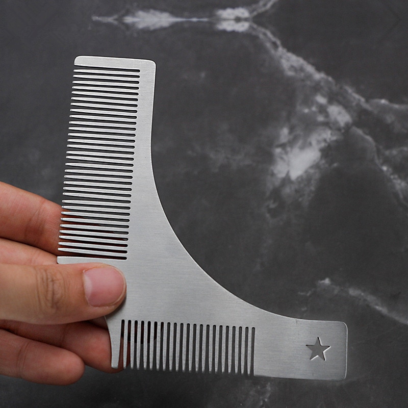 Beard Comb Shaper Shaving Template Beard Comb Shaper Shaving Template