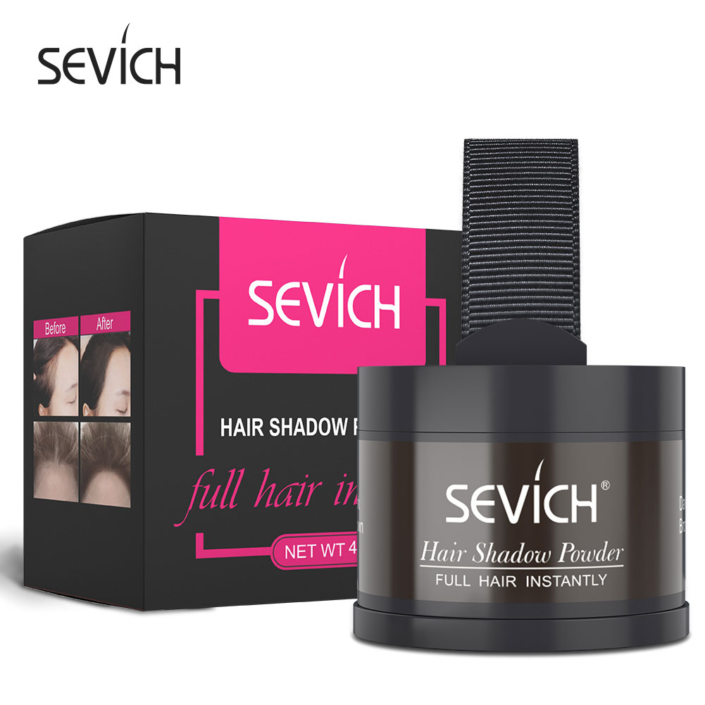 Beard Hair Shadow Powder Beard Root Cover Up Concealer Fill In Thinning Instantly Modify Beard Fluffy Powder