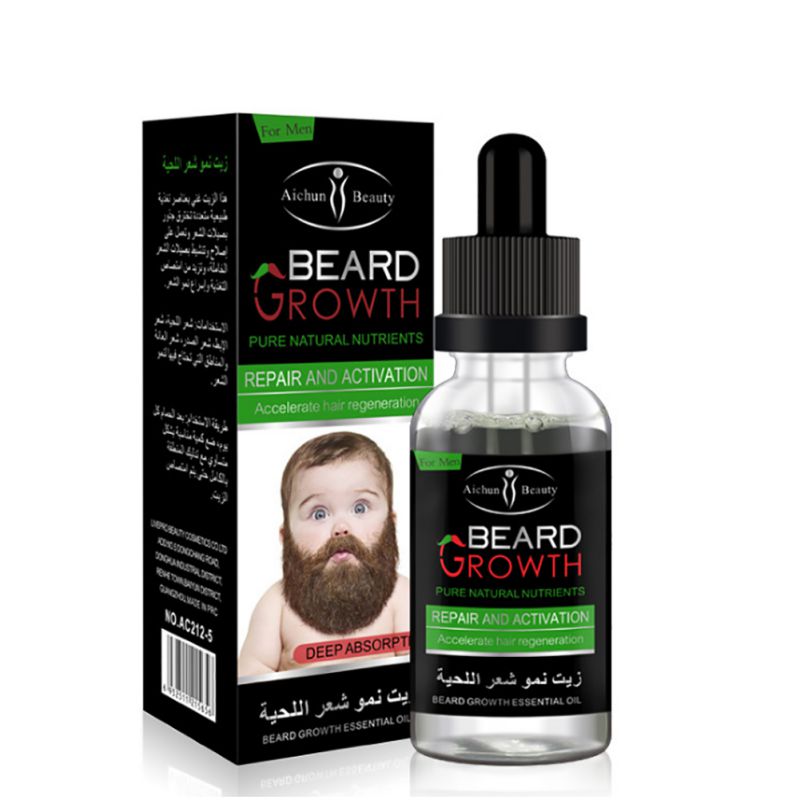Beard Oil Natural Bread Grower