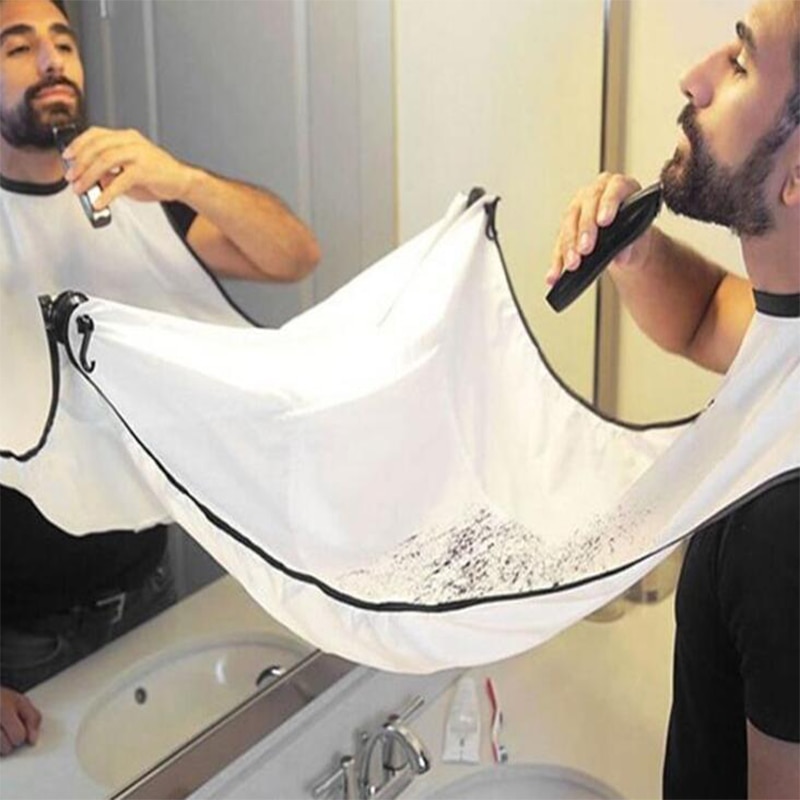 Beard Shaving Apron Hair Catcher
