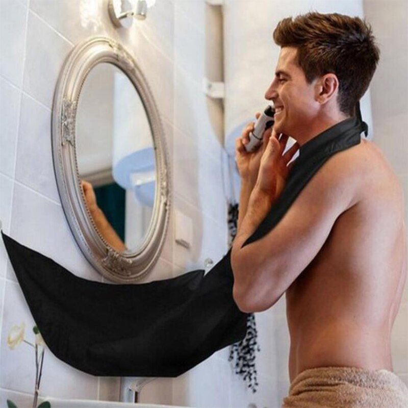 Beard Shaving Apron Hair Catcher