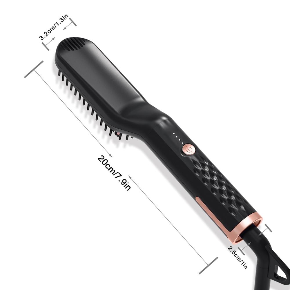 Beard Straightener Brush Electric Comb Beard Straightener Brush Electric Comb