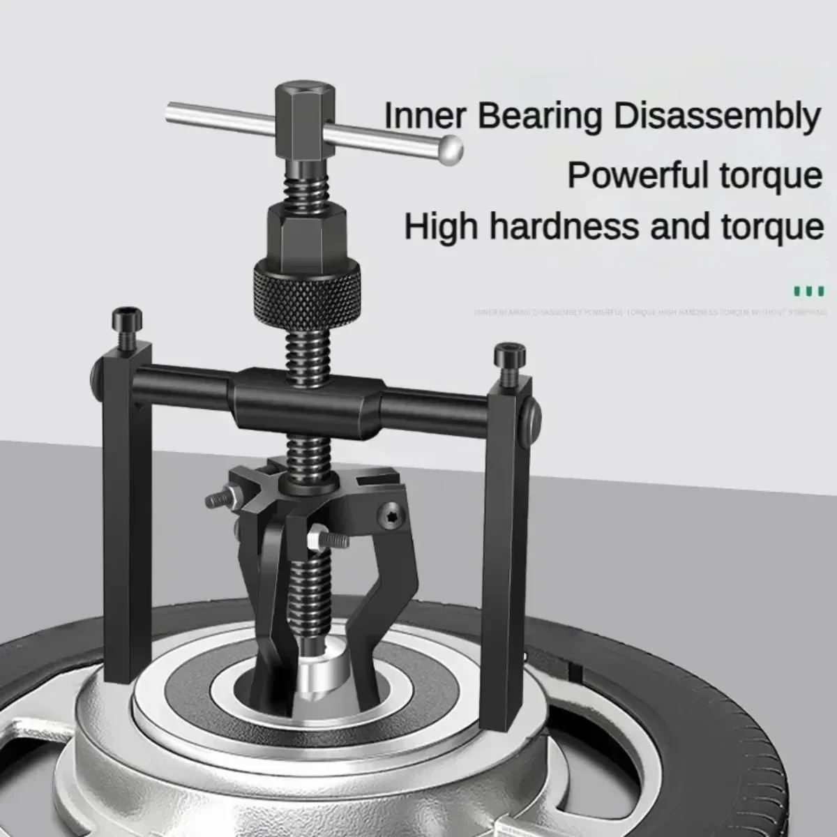 Bearing Puller Tool Set Remover Three-claw Puller Car Repair Disassembly Tool Labor-saving Car Bearing Removal Auto Bearing Puller Tool Set Remover Three-claw Puller Car Repair Disassembly Tool Labor-saving Car Bearing Removal Auto