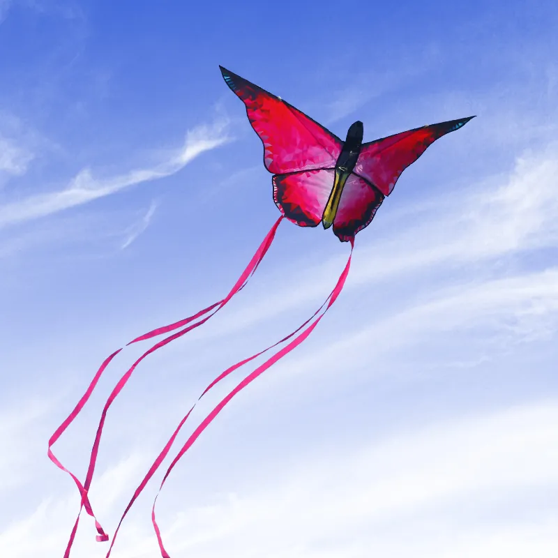 Beautiful Butterfly Kite Crystal Butterfly Kite With 100m String Children Adults Kites