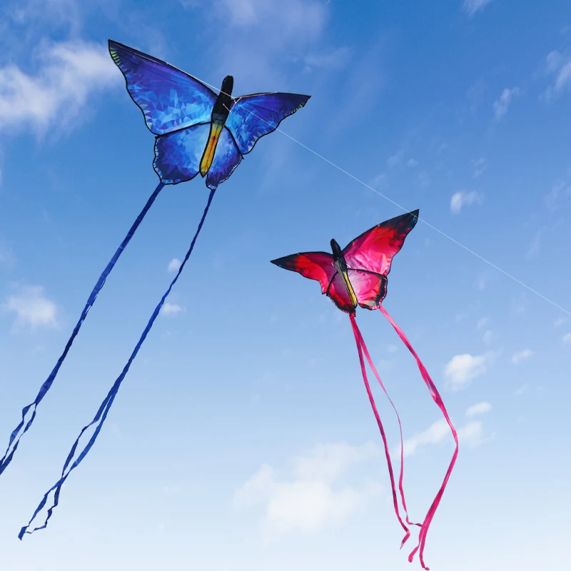 Beautiful Butterfly Kite Crystal Butterfly Kite With 100m String Children Adults Kites Beautiful Butterfly Kite Crystal Butterfly Kite With 100m String Children Adults Kites