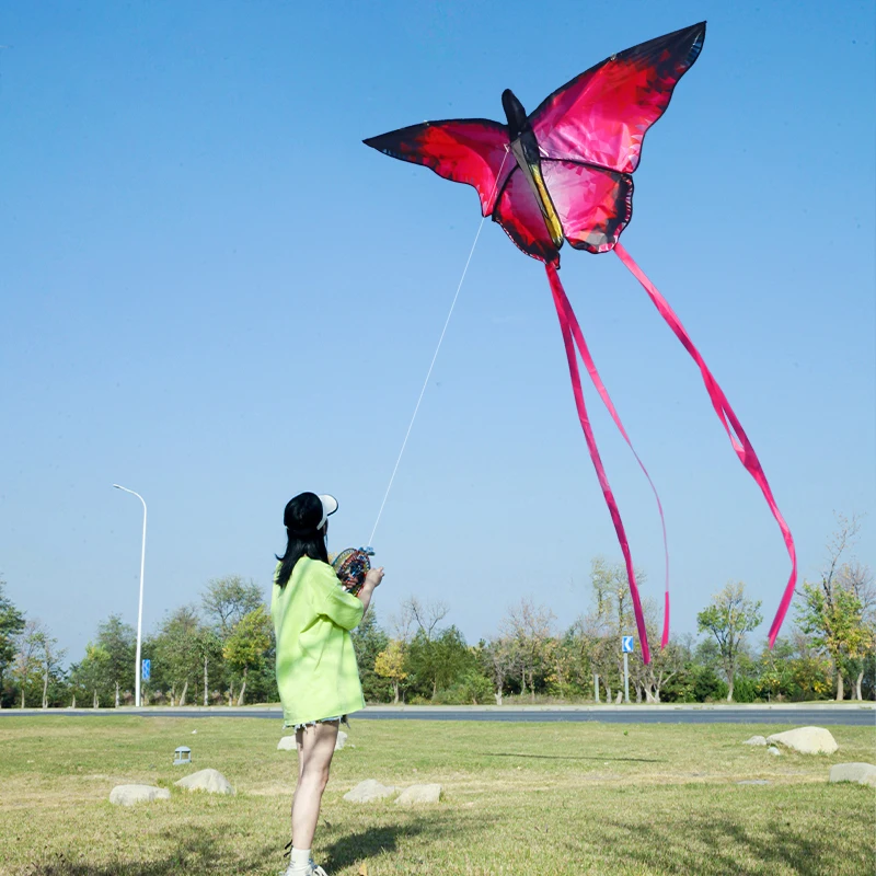 Beautiful Butterfly Kite Crystal Butterfly Kite With 100m String Children Adults Kites Beautiful Butterfly Kite Crystal Butterfly Kite With 100m String Children Adults Kites
