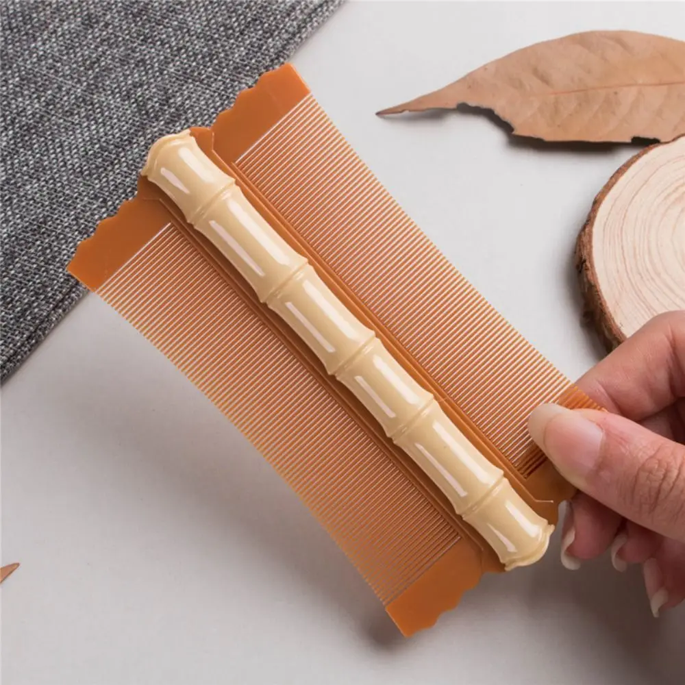 Beauty Remove Dandruff Tool Portable Encryption Comb Detachable DIY Double-sided Scalp Cleaning Tool