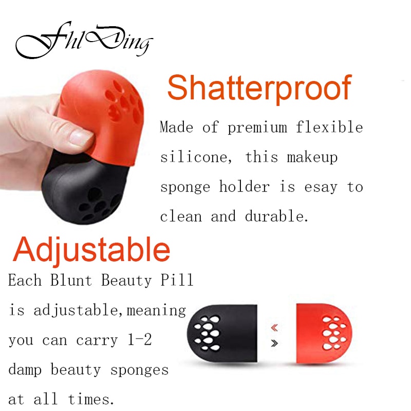 Beauty Sponge Holder Puff Travel Case Beauty Sponge Holder Puff Travel Case