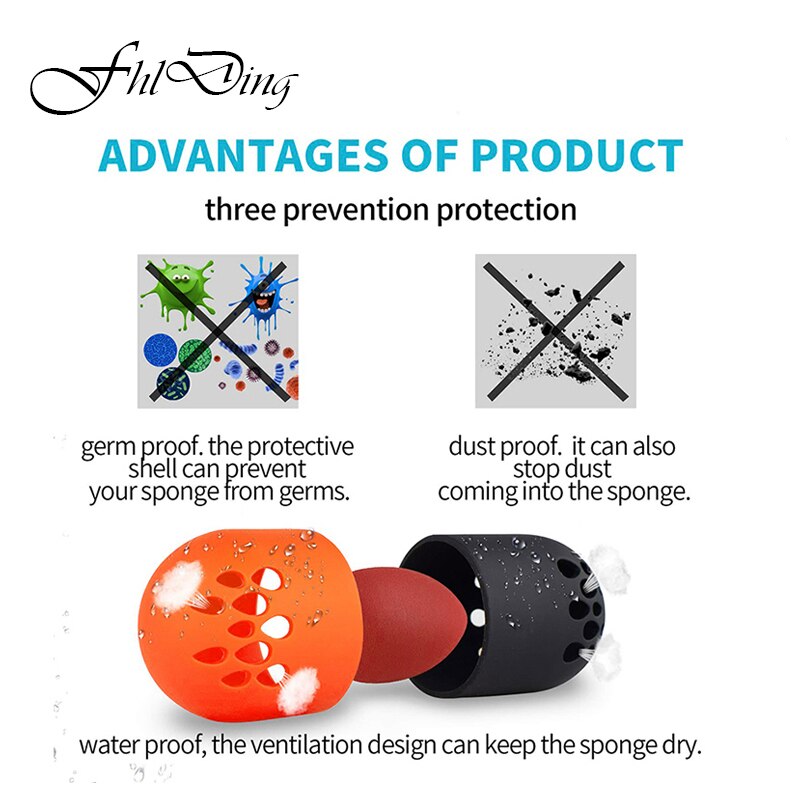 Beauty Sponge Holder Puff Travel Case Beauty Sponge Holder Puff Travel Case