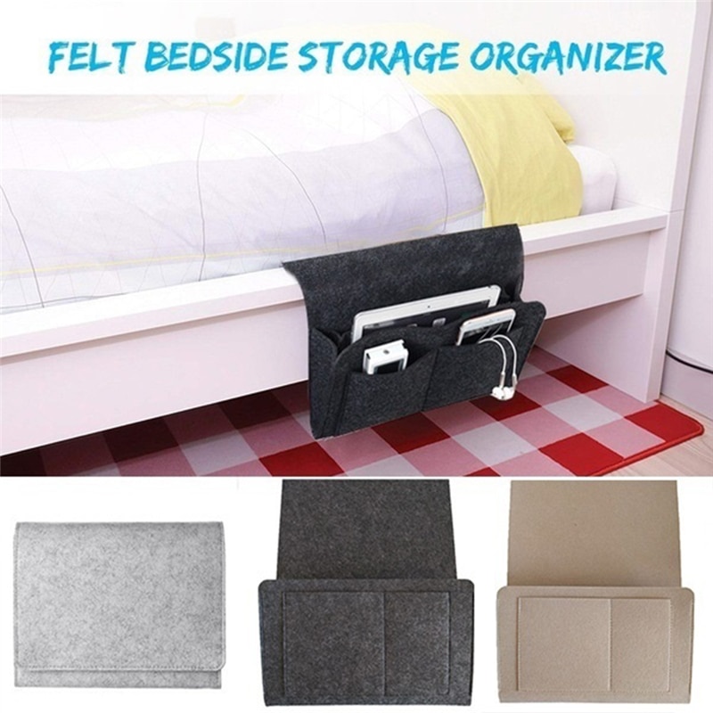 Bed Caddy Bedside Storage Organizer Bed Caddy Bedside Storage Organizer