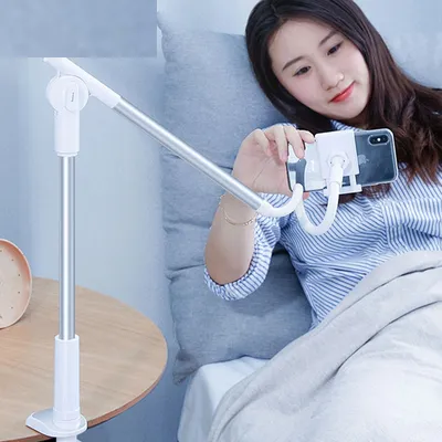 Bed Phone Holder Adjustable Stand