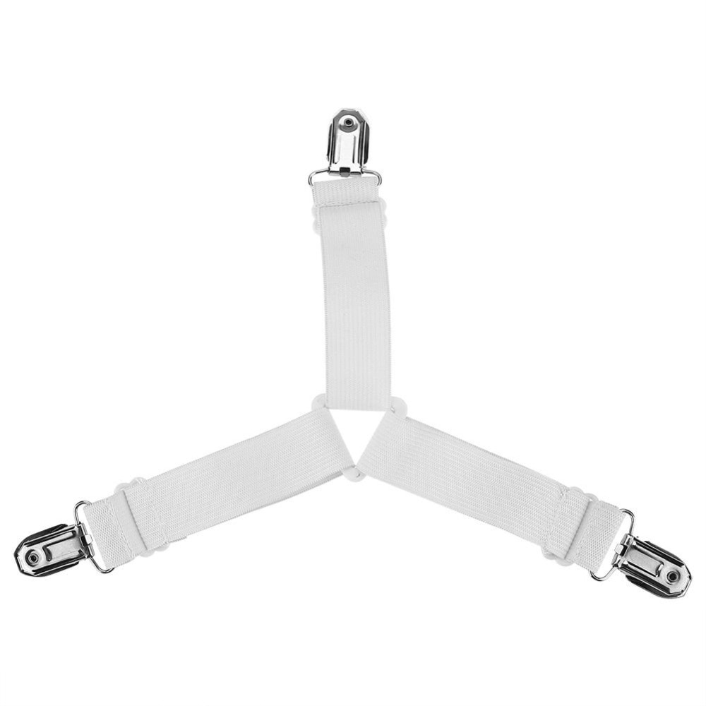 Bed Sheet Straps Elastic Bed Sheet Clips (4Pcs) Bed Sheet Straps Elastic Bed Sheet Clips (4Pcs)