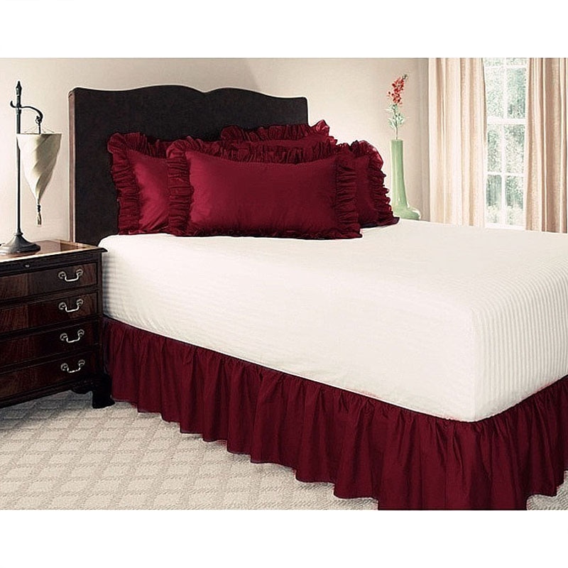 Bed Skirt Polyester Home Decor Bed Skirt Polyester Home Decor