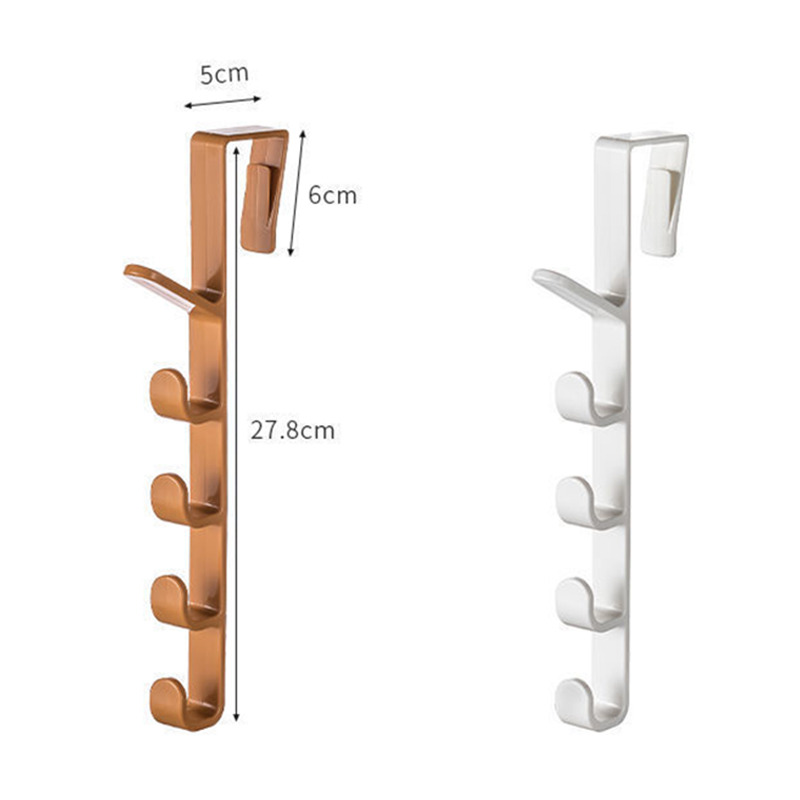 Bedroom Door Hanger Clothes Hanging Rack Over The Door Plastic Home Storage Organization Hooks Purse Holder for Bags Bedroom Door Hanger Clothes Hanging Rack Over The Door Plastic Home Storage Organization Hooks Purse Holder for Bags