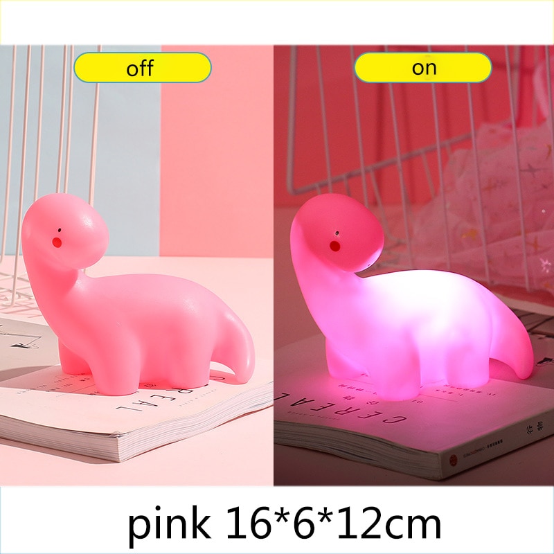 Bedside Cartoon Dinosaur LED Light