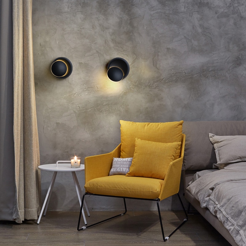 Bedside Lamp Rotatable LED Wall Light Bedside Lamp Rotatable LED Wall Light