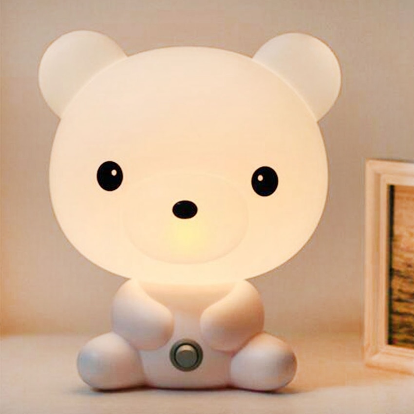 Bedside Night Lamp with Animal Design