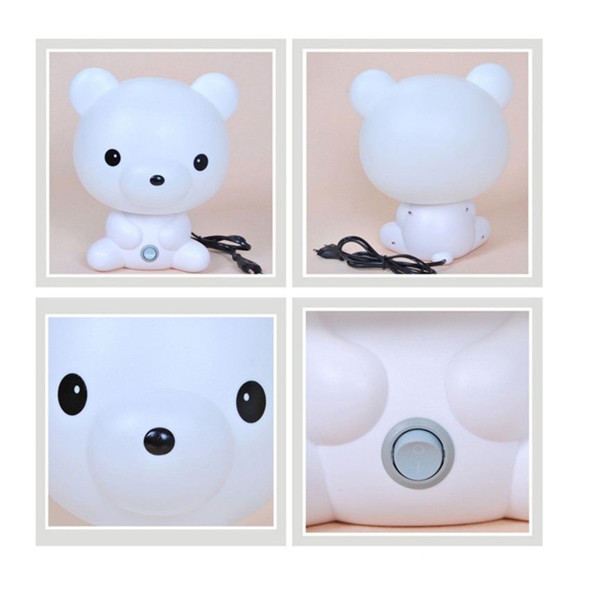 Bedside Night Lamp with Animal Design