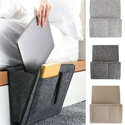 Bedside Pocket Organizer Hanging Caddy