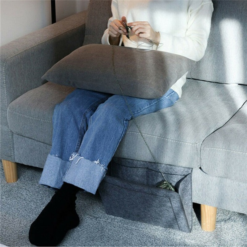 Bedside Pocket Organizer Hanging Caddy
