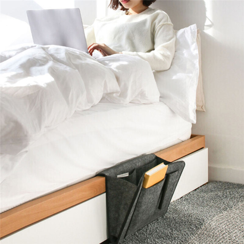 Bedside Storage Felt Holder Bag