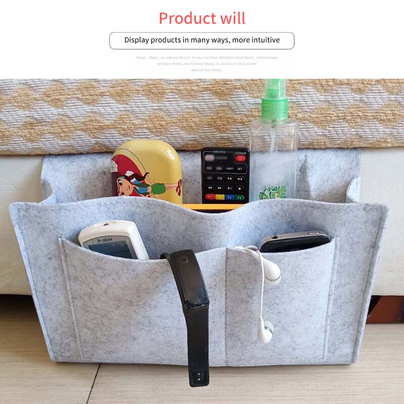 Bedside Storage Pocket Felt Organizer