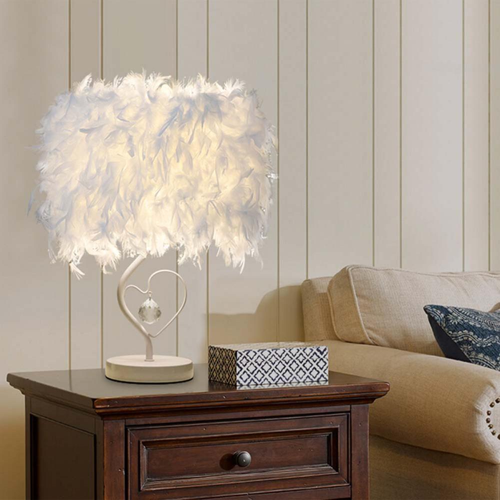 Bedside Table Lamps Feather Light Bedside Table Lamps Feather Light