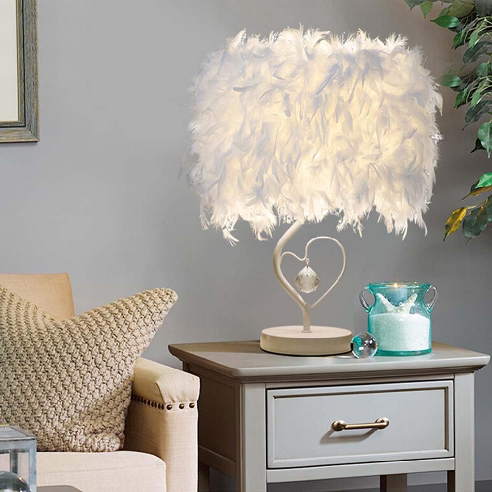 Bedside Table Lamps Feather Light Bedside Table Lamps Feather Light
