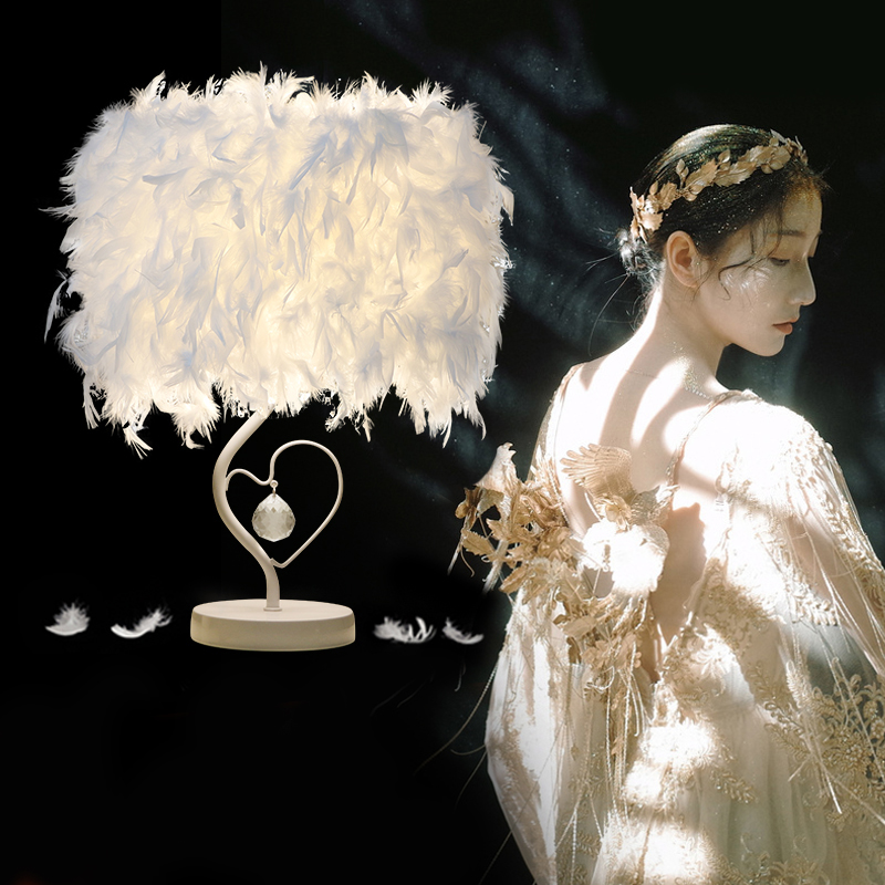 Bedside Table Lamps Feather Light Bedside Table Lamps Feather Light