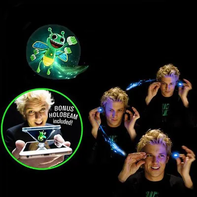 Bee Holographic Display Finger Light