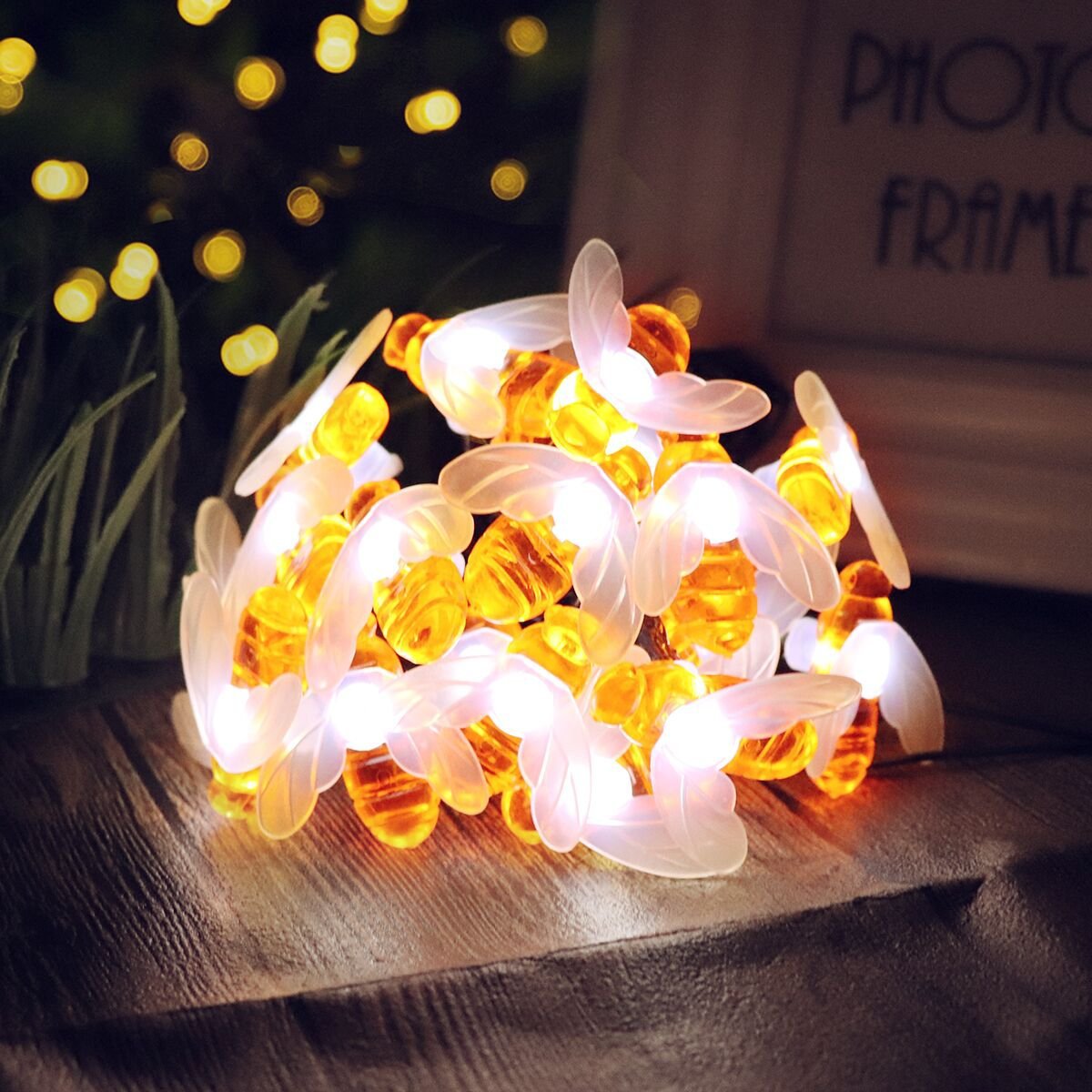 Bee Solar Lights Outdoor Decor Bee Solar Lights Outdoor Decor