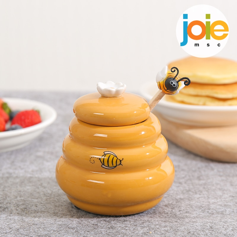 Beehive Ceramic Honey Jar Beehive Ceramic Honey Jar