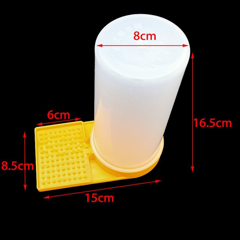 Beekeeping Bee Feeder Honey Bee Feeders Drinking Water Waterer Watering Bees Tools Supplies Feeding Plastic bee Drinker