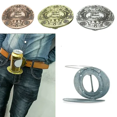 Beer Belt Buckle Bottle Holder Beer Belt Buckle Bottle Holder