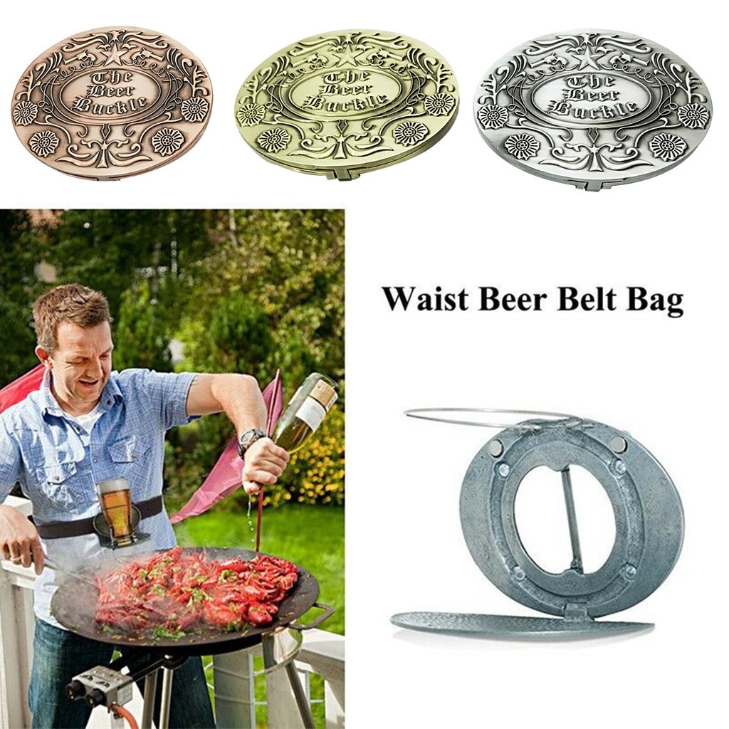 Beer Belt Buckle Bottle Holder Beer Belt Buckle Bottle Holder