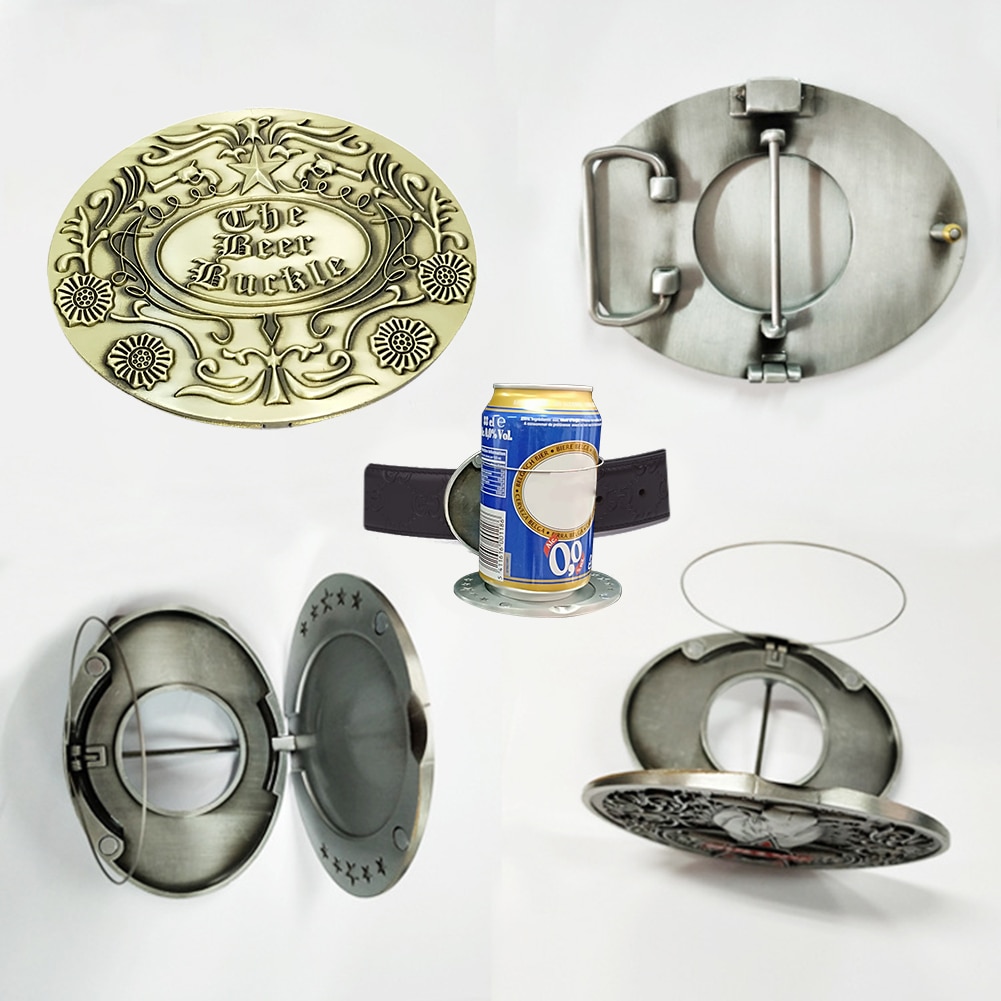 Beer Holder Belt Buckle Beer Holder Belt Buckle