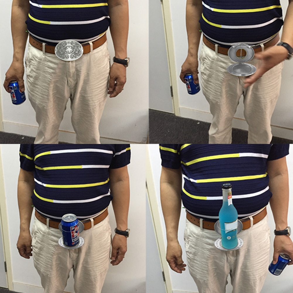 Beer Holder Belt Buckle Beer Holder Belt Buckle
