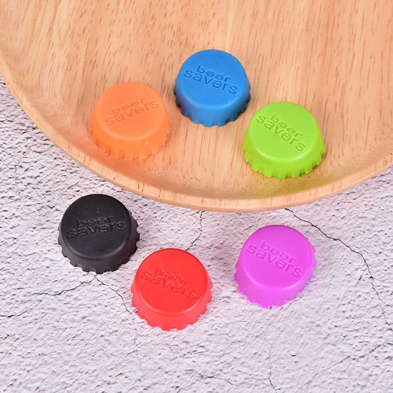 Beer Savers Reusable Beer Caps (6 pcs)