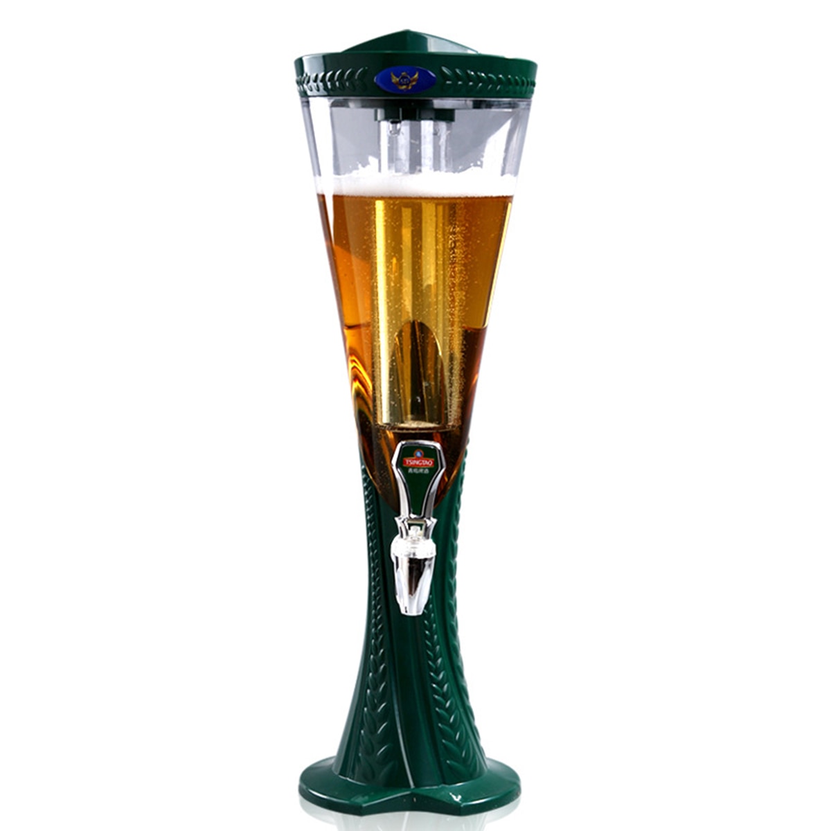 Beer Tower Dispenser 3-Liter Capacity Beer Tower Dispenser 3-Liter Capacity
